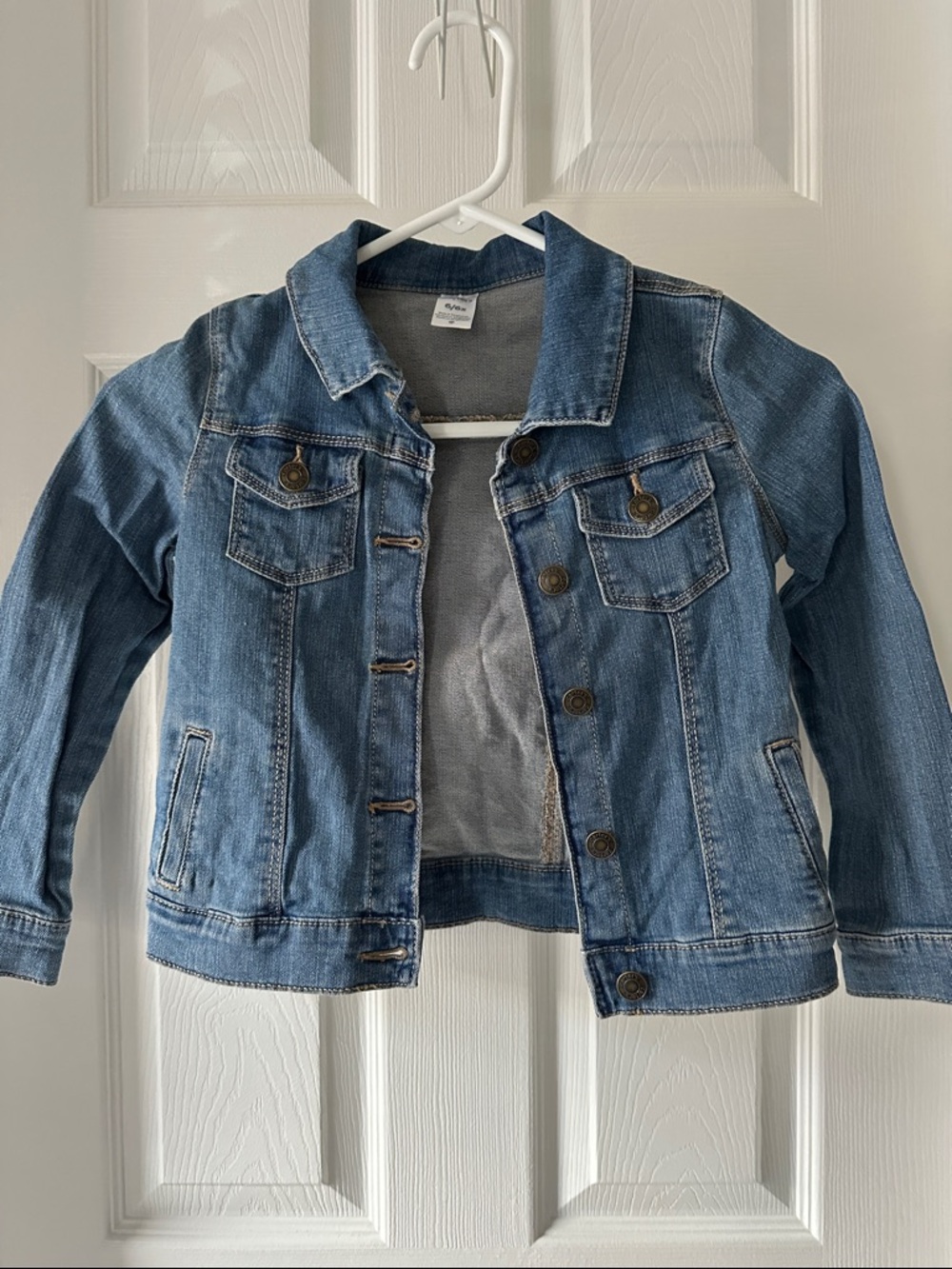 Carters Classic Blue Denim Jacket for Kids - Lightweight Jean Coat NWOT